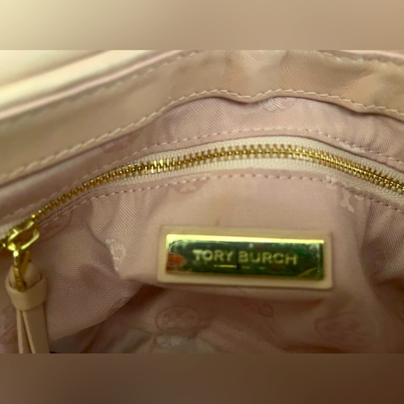 Tory Burch Fleming Convertible Shoulder Soft Pink Bag - Picture 7 of 11